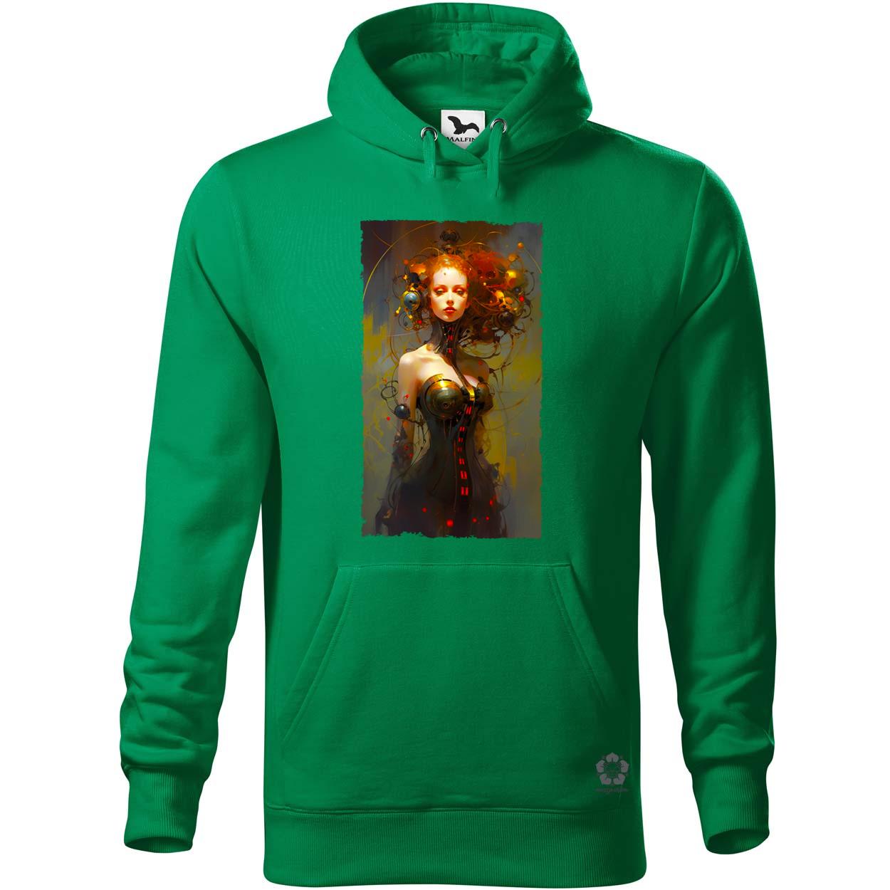 Cybrog portré v3 egyedi  pulóver 