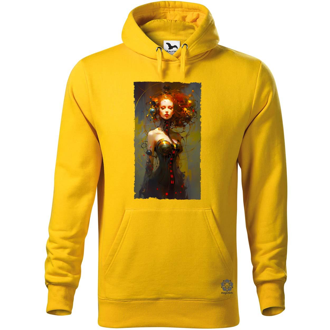 Cybrog portré v3 egyedi  pulóver 