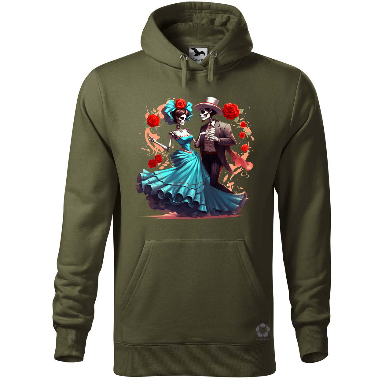 Día de los Muertos v1 egyedi  pulóver 