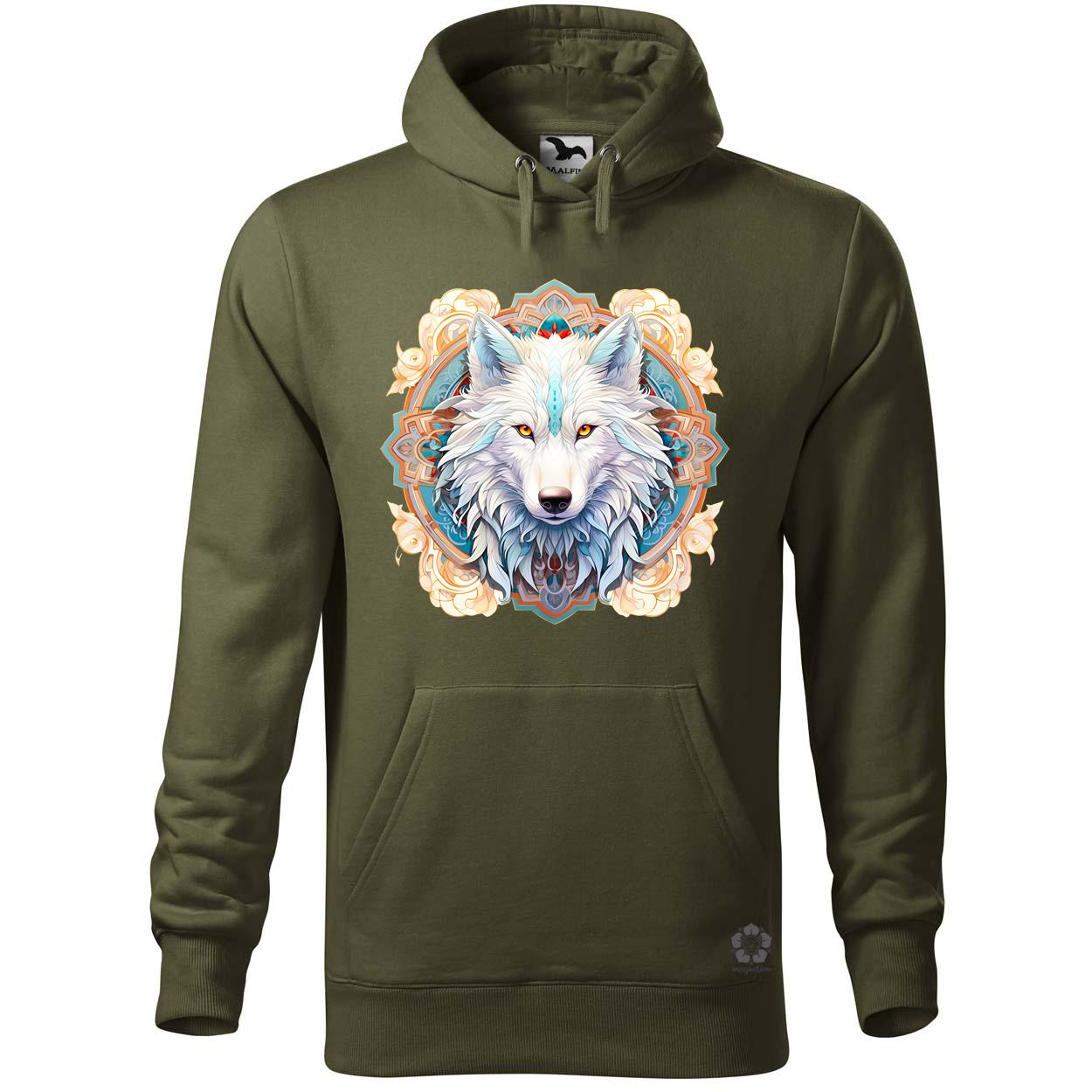 Farkas mandala fantázia v2 egyedi  pulóver 