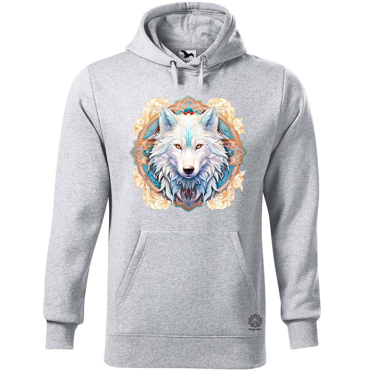 Farkas mandala fantázia v2 egyedi  pulóver 