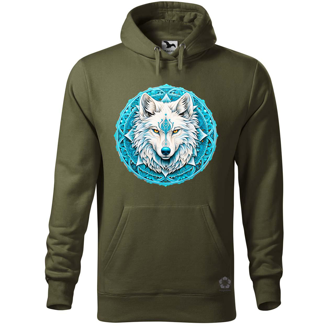 Farkas mandala fantázia v4 egyedi  pulóver 