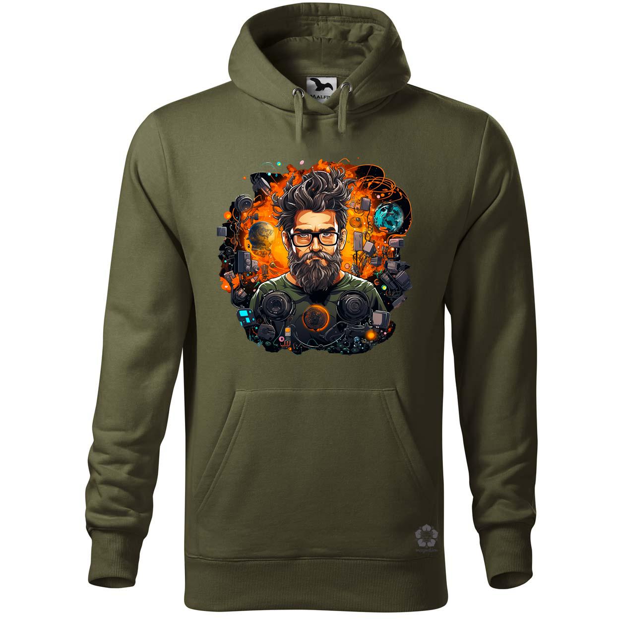 Geek v12 egyedi  pulóver 