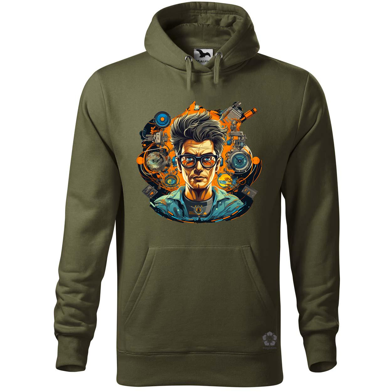 Geek v14 egyedi  pulóver 