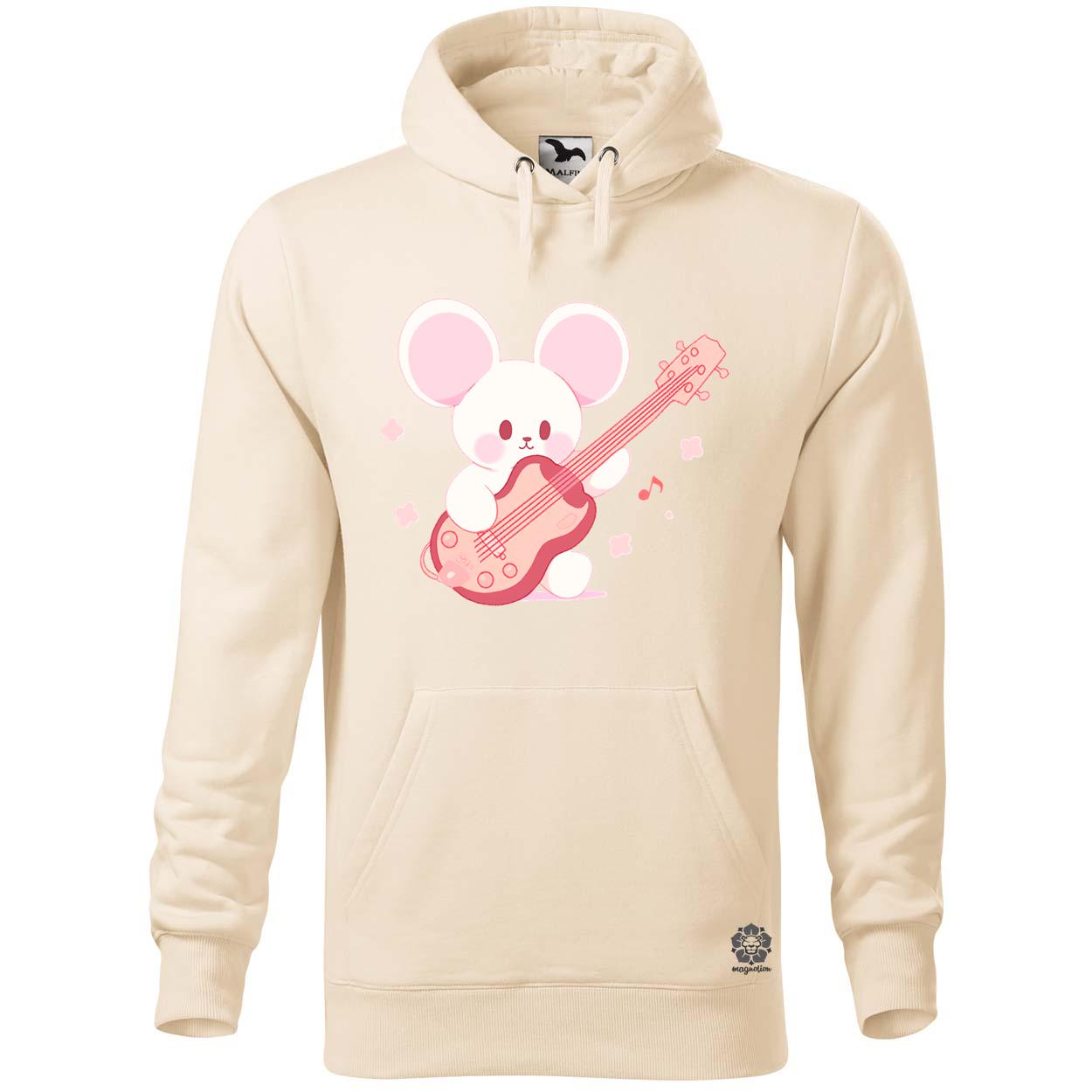 Gitáros egér v1 egyedi  pulóver 
