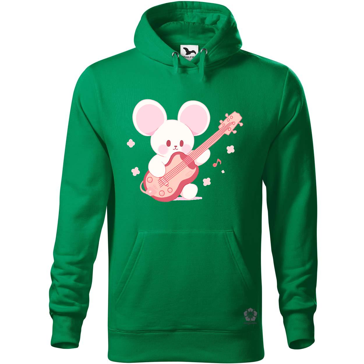 Gitáros egér v1 egyedi  pulóver 