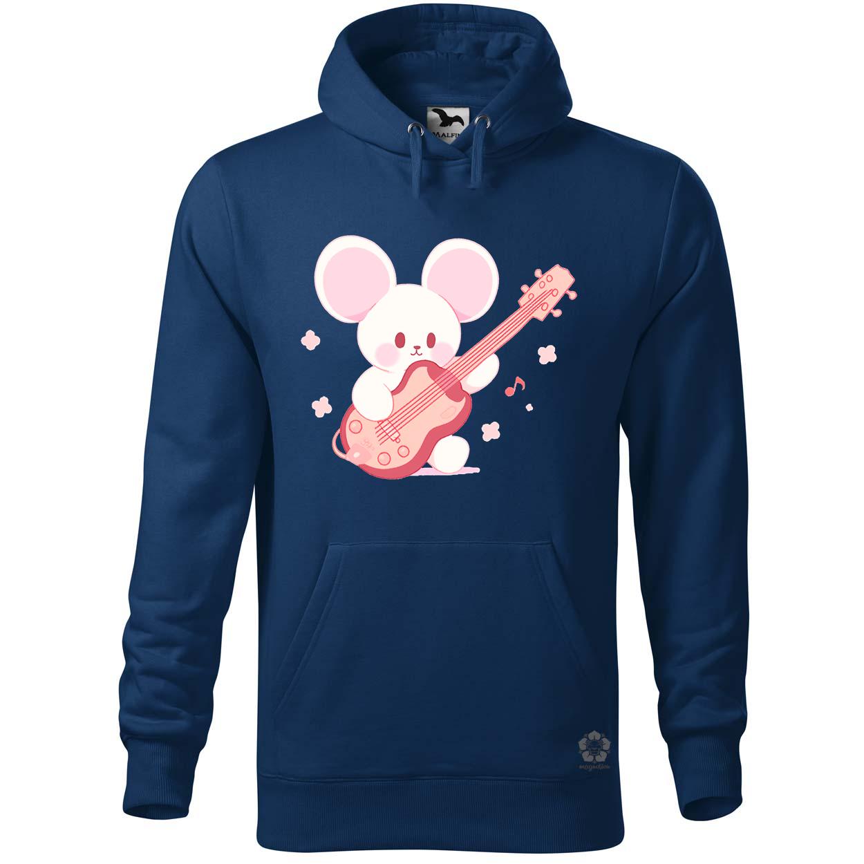 Gitáros egér v1 egyedi  pulóver 
