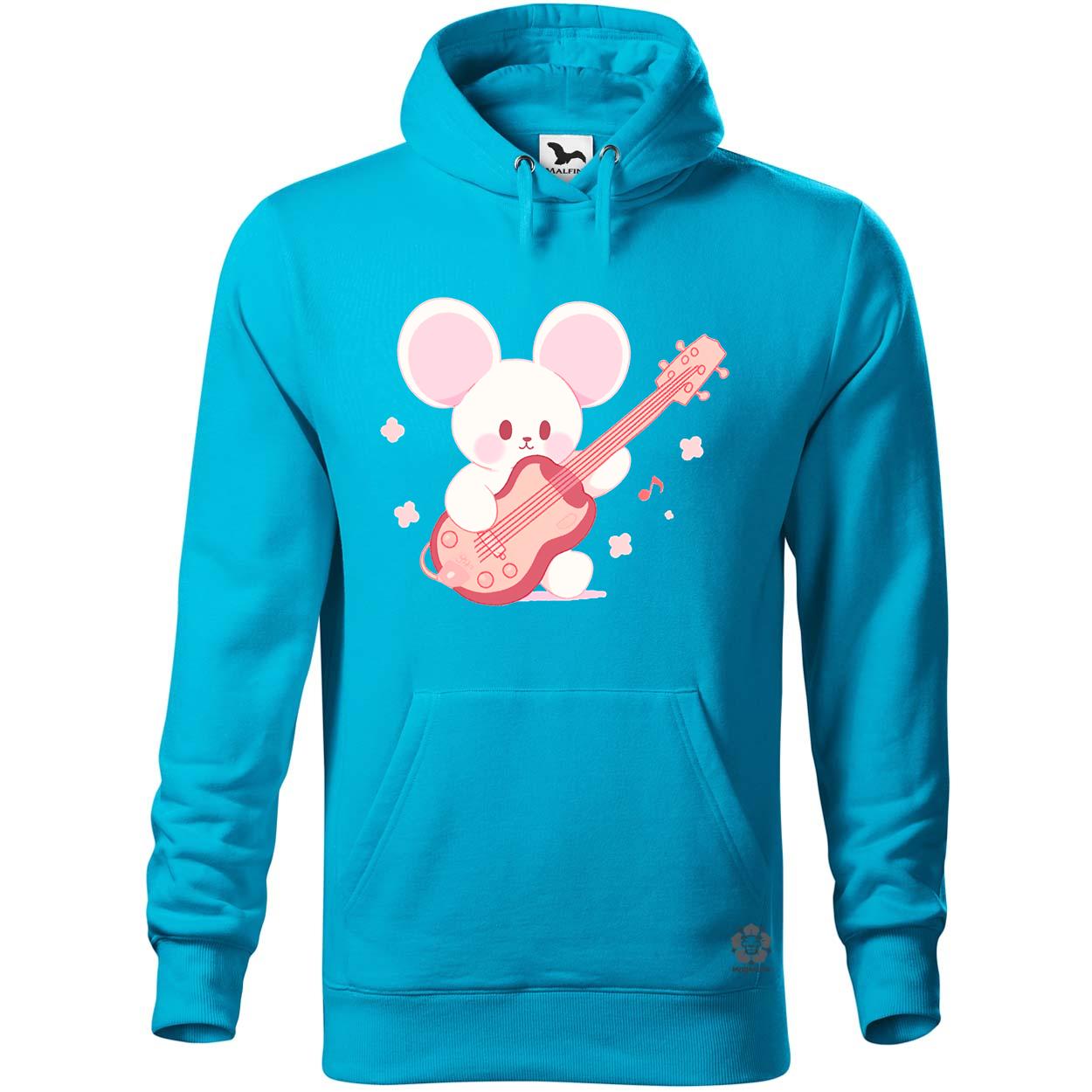Gitáros egér v1 egyedi  pulóver 
