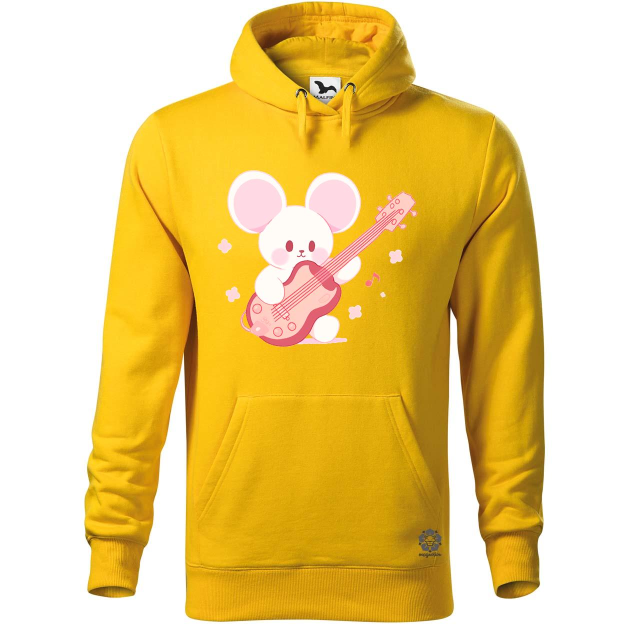 Gitáros egér v1 egyedi  pulóver 