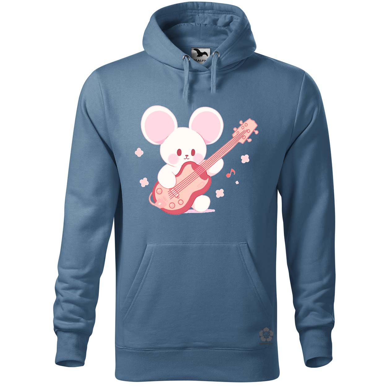 Gitáros egér v1 egyedi  pulóver 
