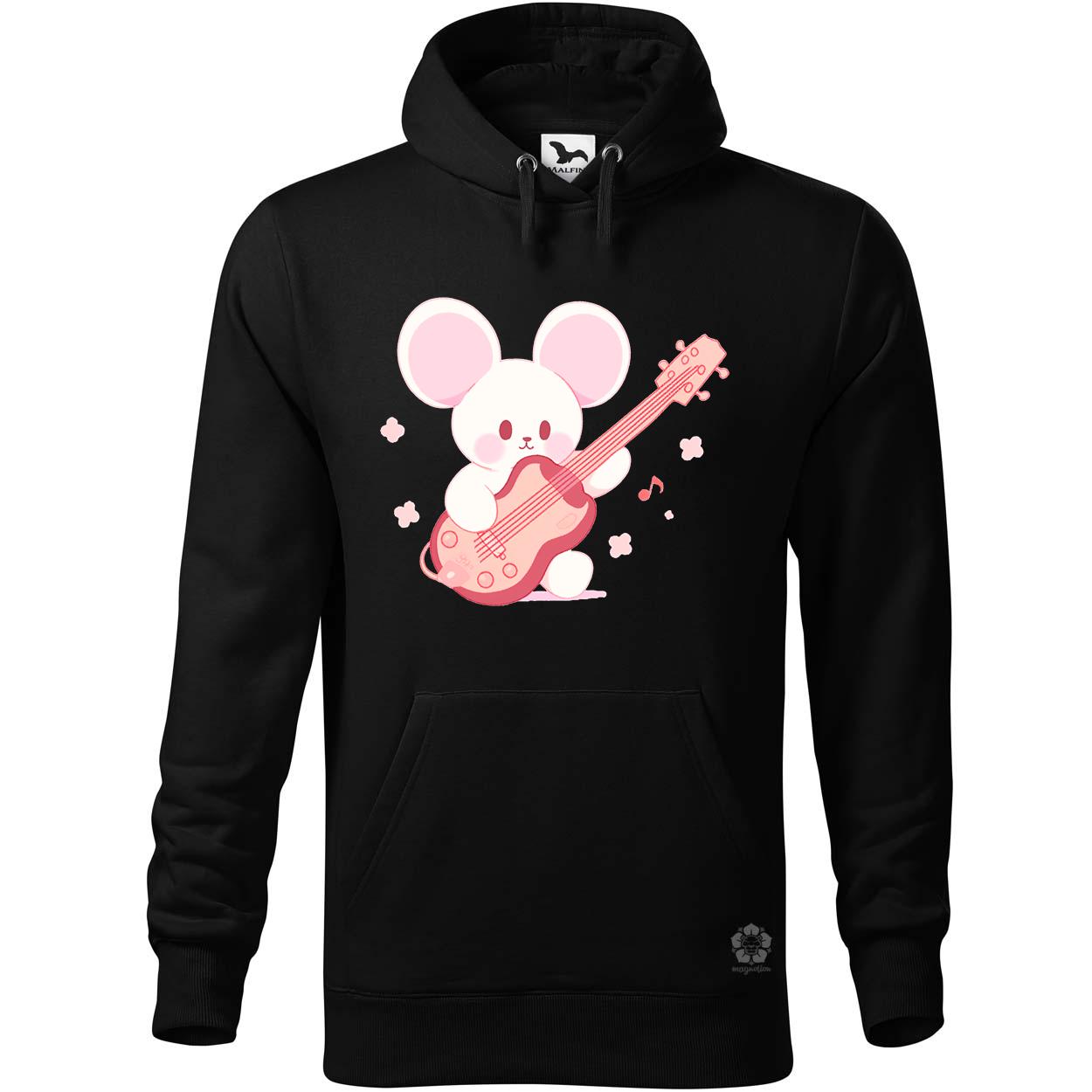 Gitáros egér v1 egyedi  pulóver 