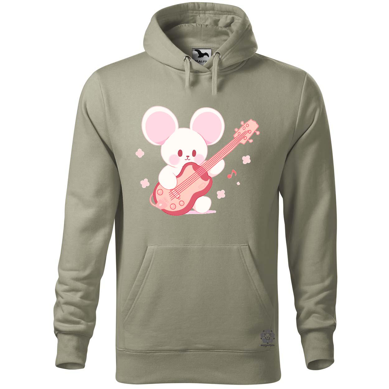 Gitáros egér v1 egyedi  pulóver 