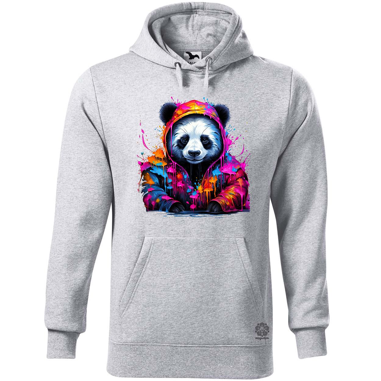 Glitchart panda v1 egyedi  pulóver 