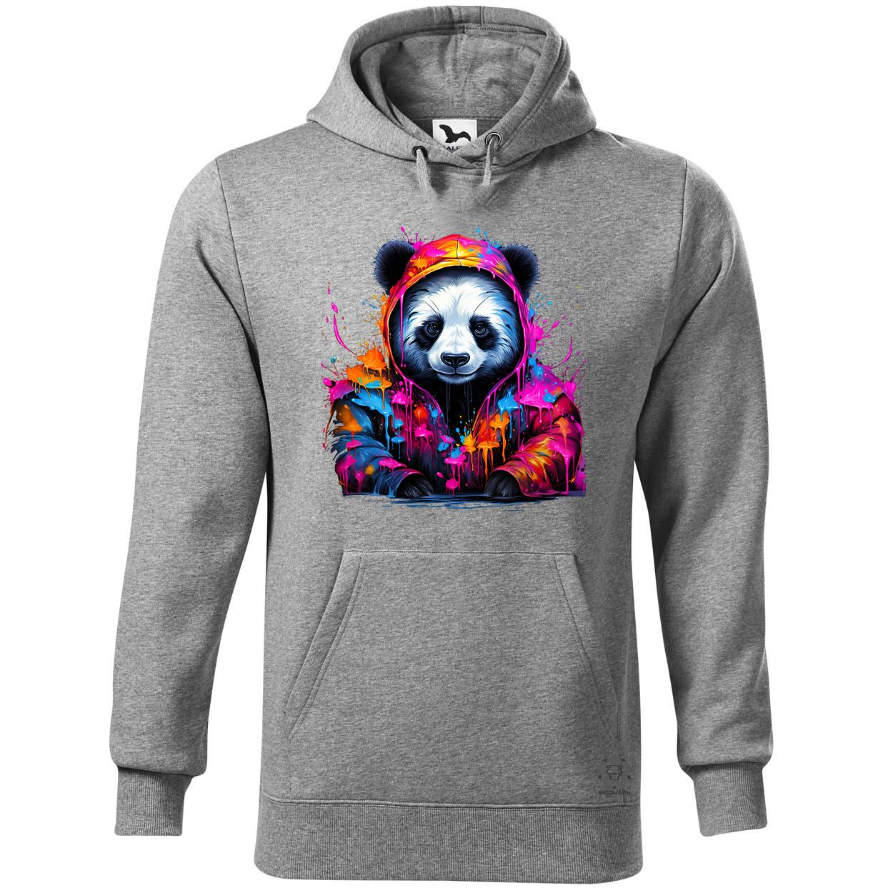 Glitchart panda v1 egyedi  pulóver 