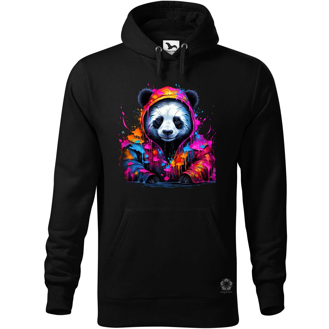 Glitchart panda v1 egyedi  pulóver 