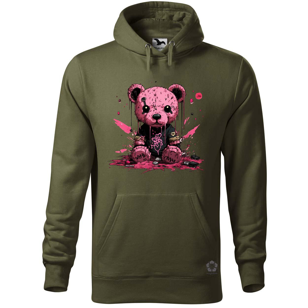 Graffiti pink maci v1 egyedi  pulóver 