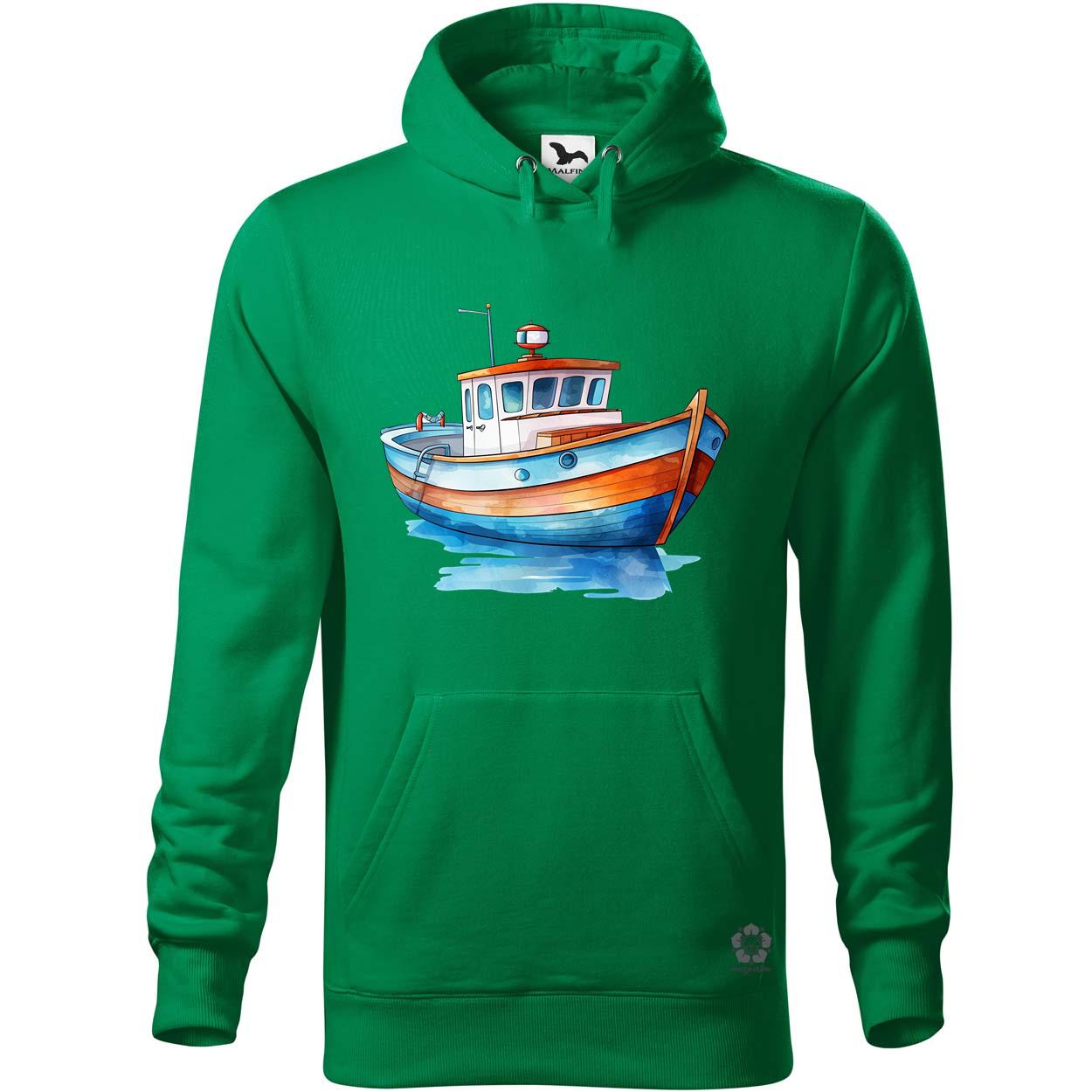 Hajó rajz v3 egyedi  pulóver 
