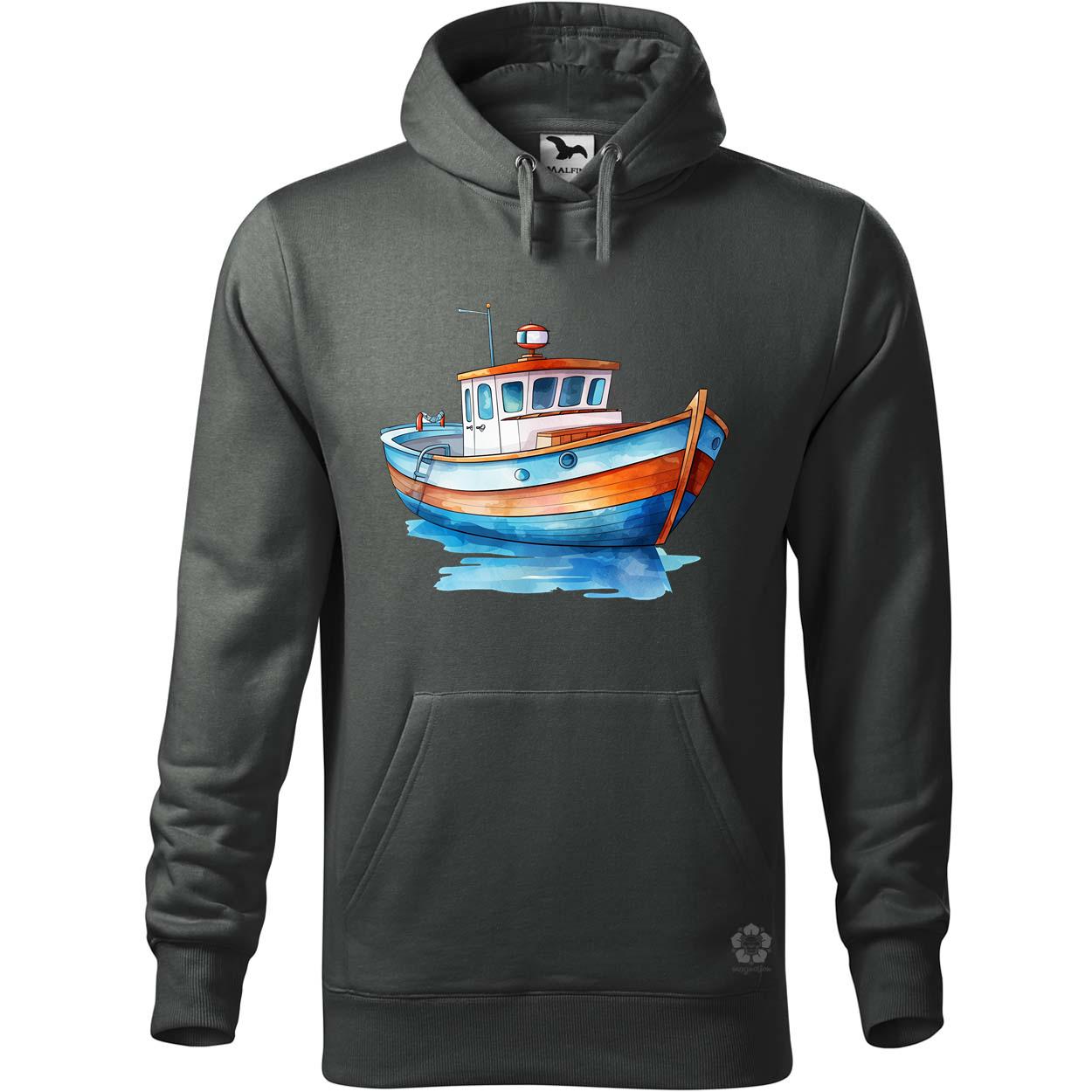 Hajó rajz v3 egyedi  pulóver 