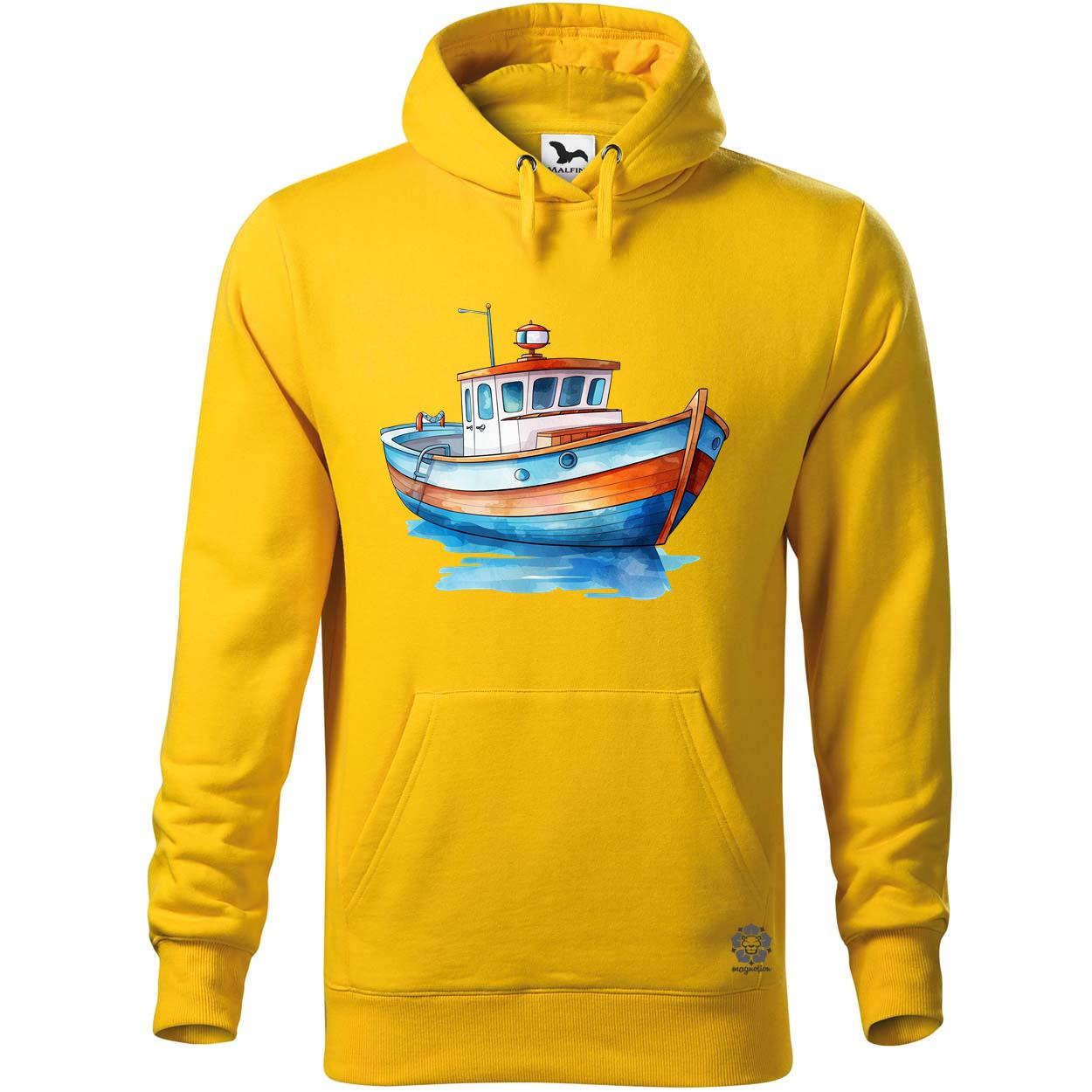 Hajó rajz v3 egyedi  pulóver 