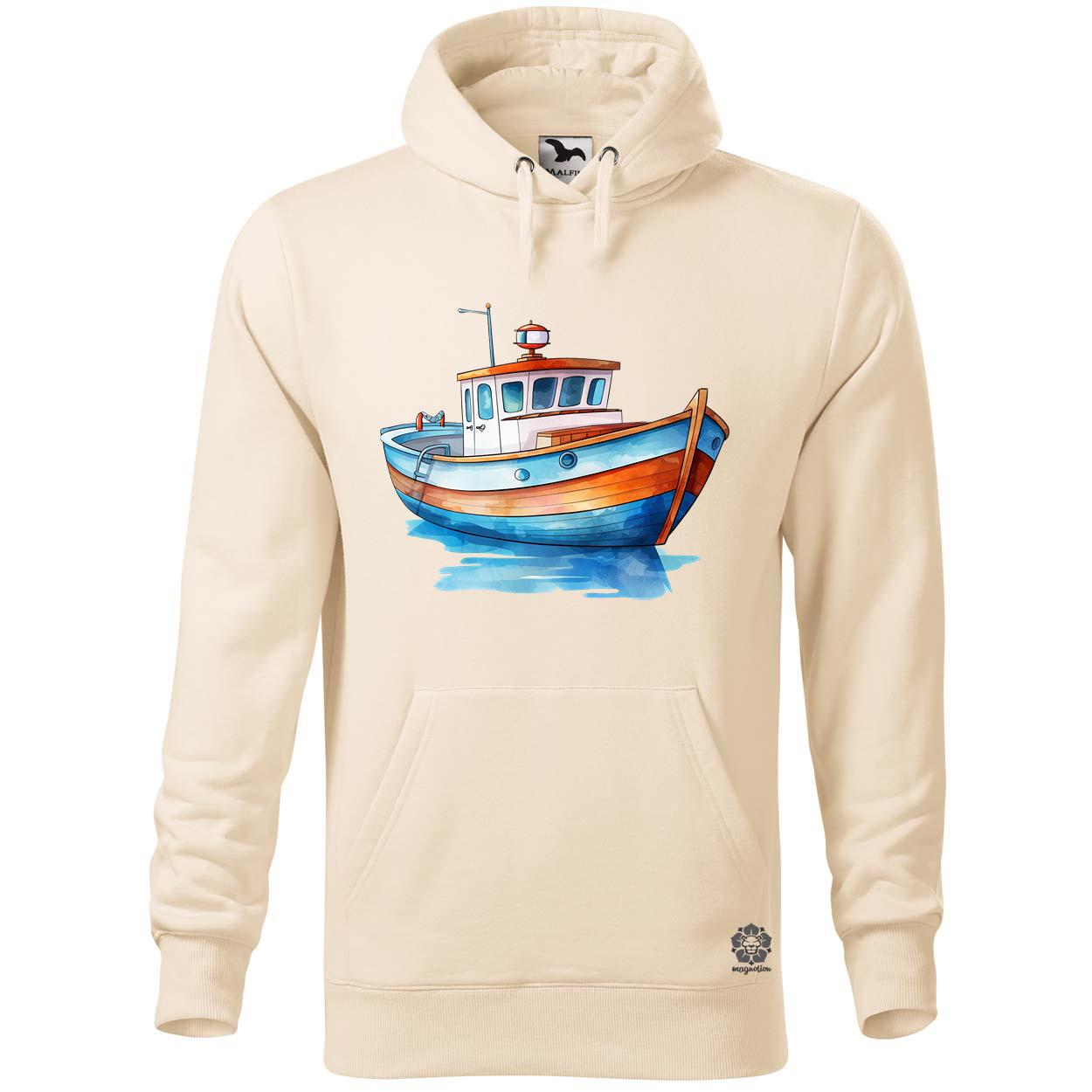 Hajó rajz v3 egyedi  pulóver 