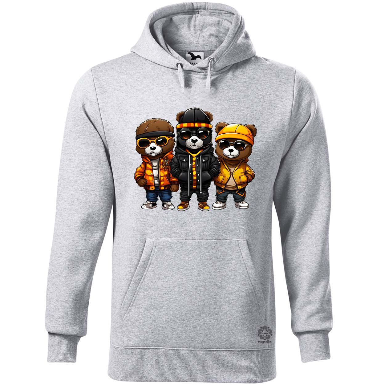 Hip Hop medvék v1 egyedi  pulóver 