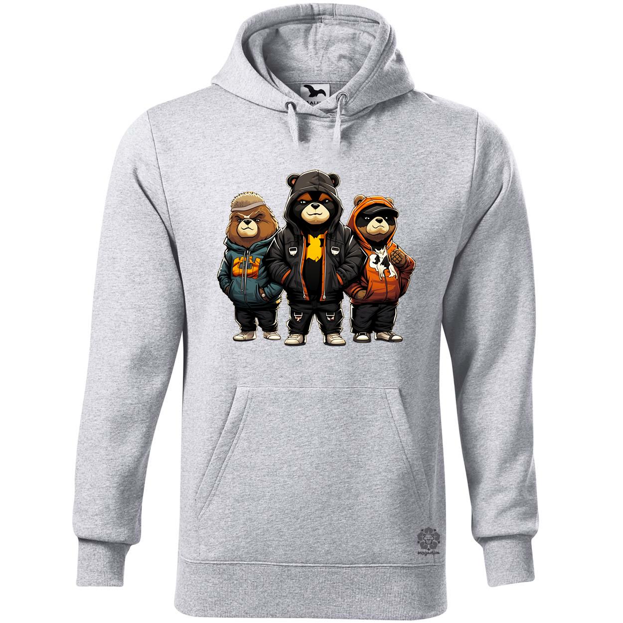 Hip Hop medvék v3 egyedi  pulóver 