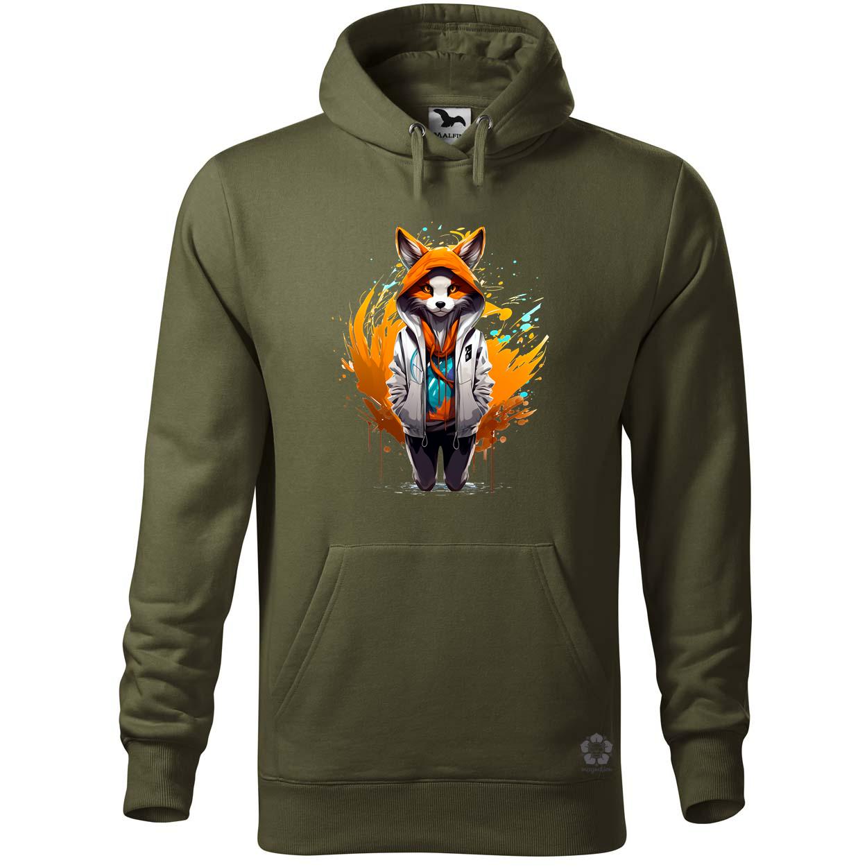 Hiphop anime róka lány v4 egyedi  pulóver 