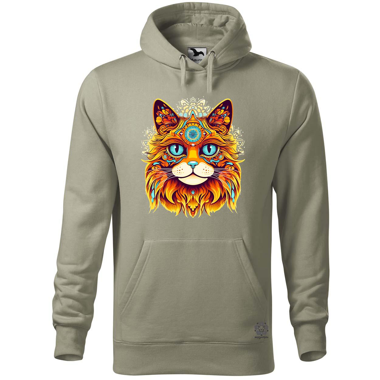 Hippi macska v2 egyedi  pulóver 