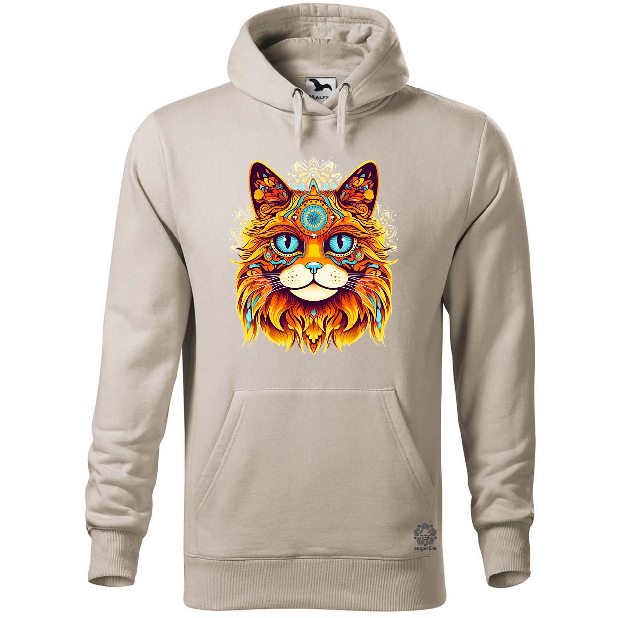 Hippi macska v2 egyedi  pulóver 