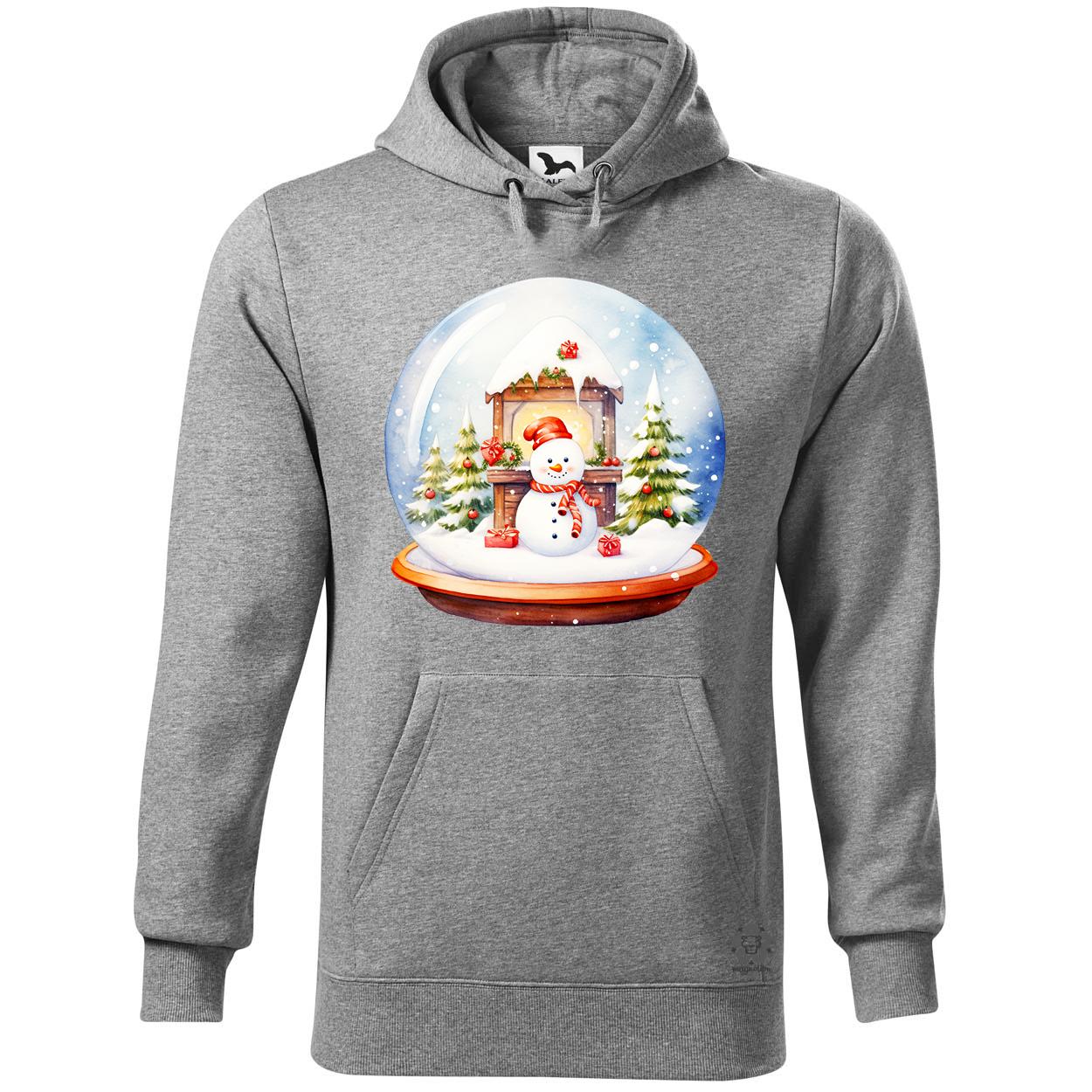 Hógömb fantázia v3 egyedi  pulóver 