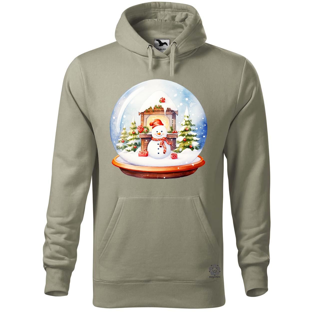 Hógömb fantázia v3 egyedi  pulóver 