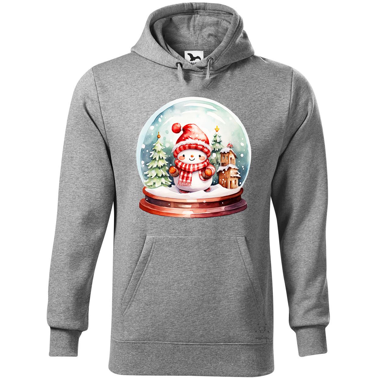 Hógömb fantázia v6 egyedi  pulóver 