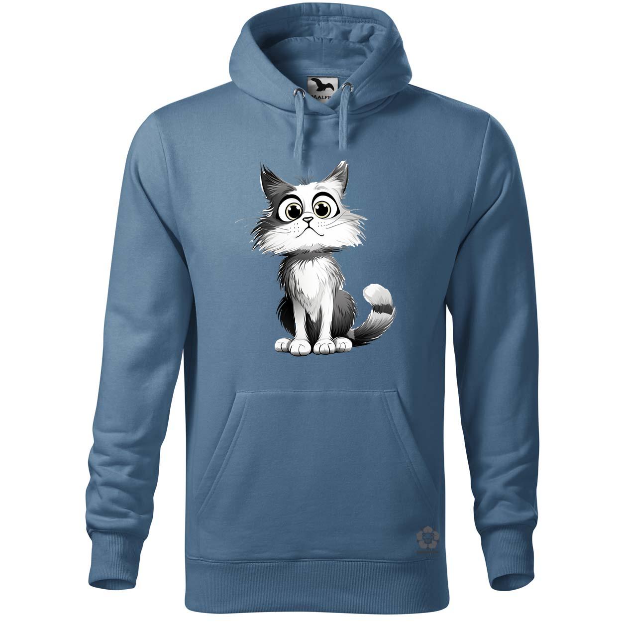 Ijedt cica v4 egyedi  pulóver 