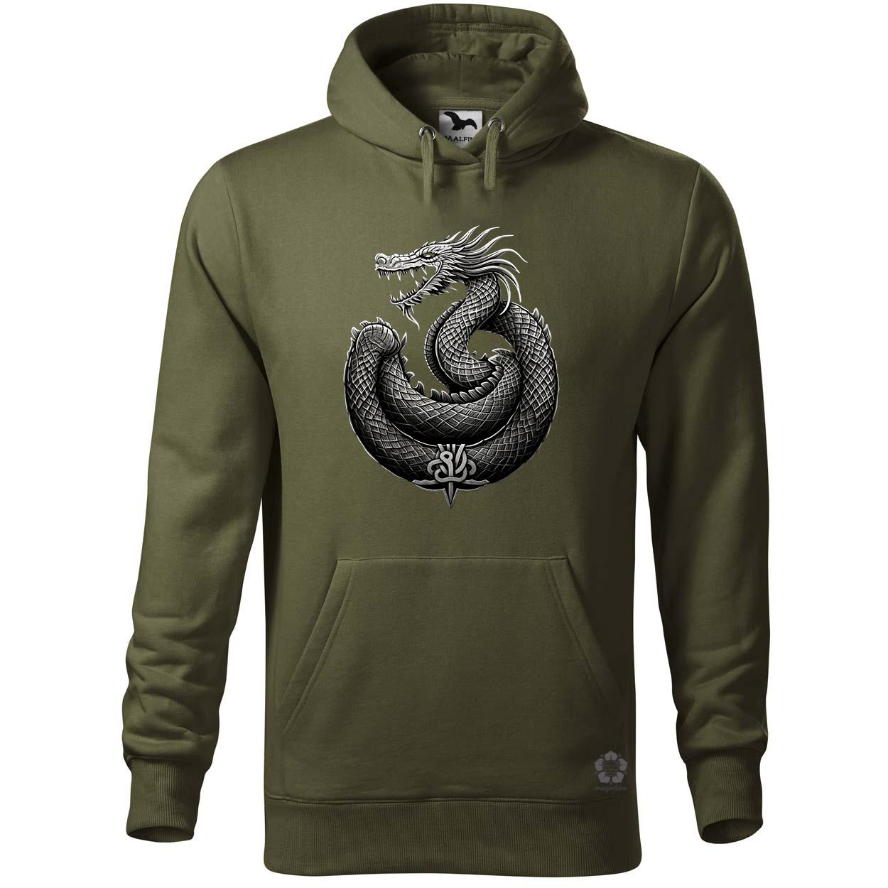 Jörmungandr amulett v3 egyedi  pulóver 