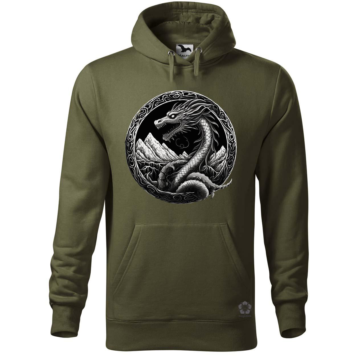 Jörmungandr amulett v4 egyedi  pulóver 