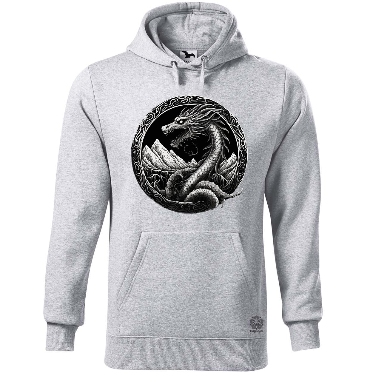 Jörmungandr amulett v4 egyedi  pulóver 