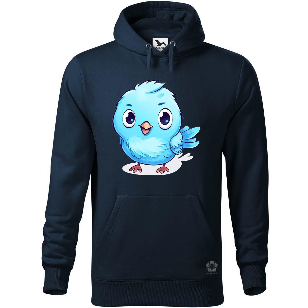 Kawaii kék madár v1 egyedi  pulóver 