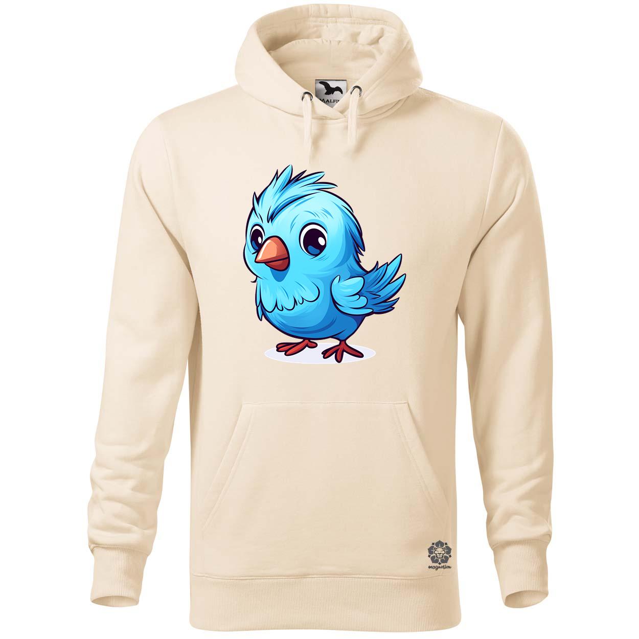 Kawaii kék madár v2 egyedi  pulóver 