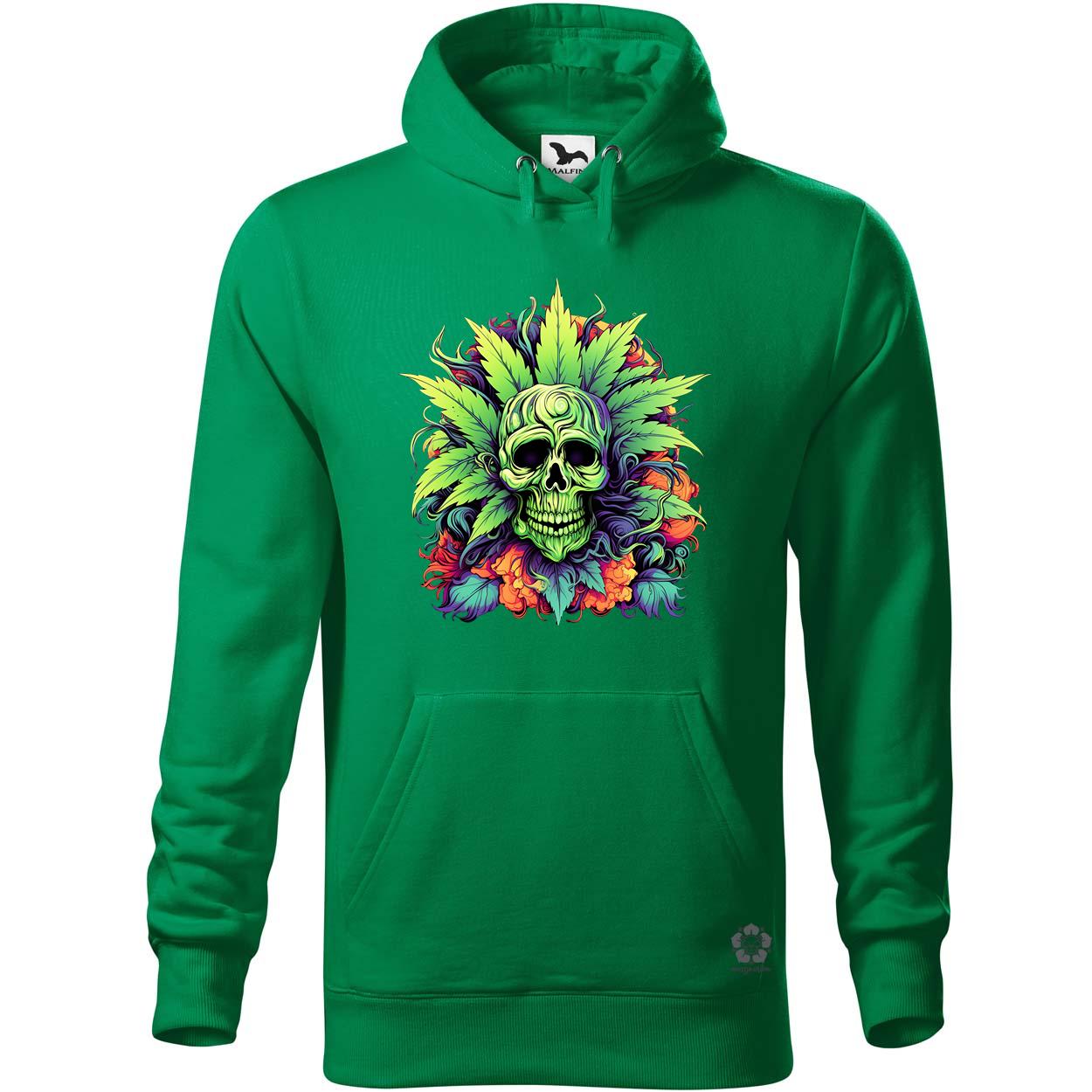 Koponya weed v3 egyedi  pulóver 