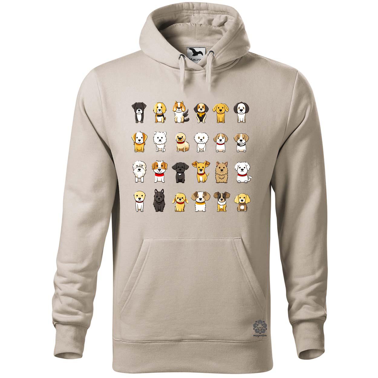 Kutya kollázs v4 egyedi  pulóver 