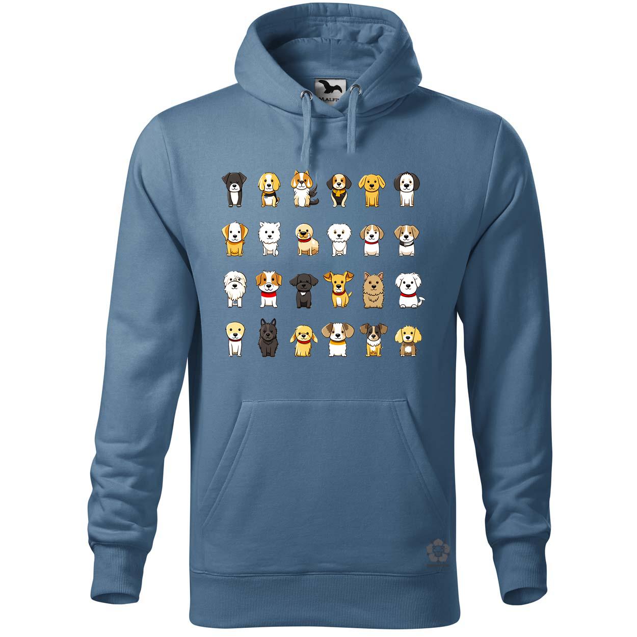 Kutya kollázs v4 egyedi  pulóver 