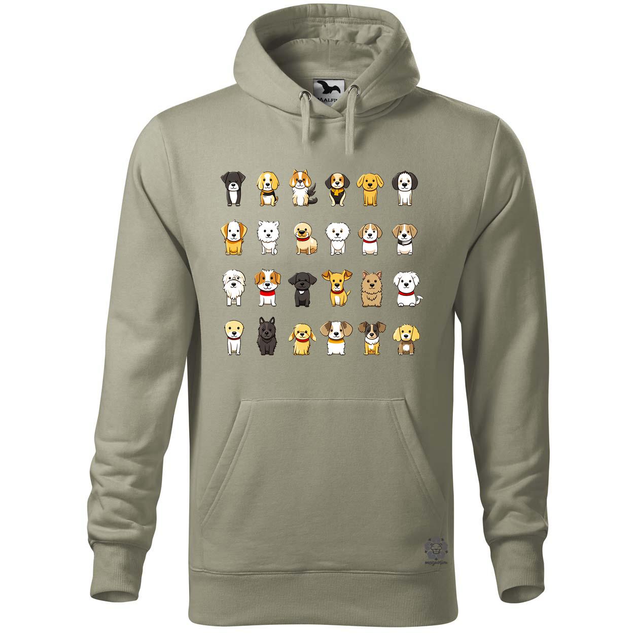 Kutya kollázs v4 egyedi  pulóver 