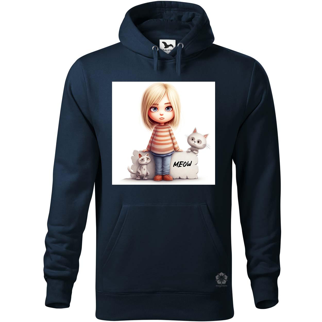 Lány macskákkal egyedi  pulóver 