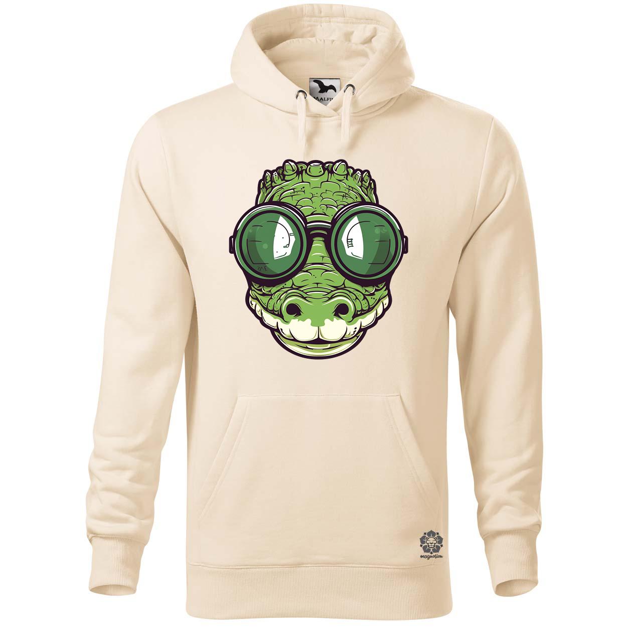 Laza krokodil v1 egyedi  pulóver 