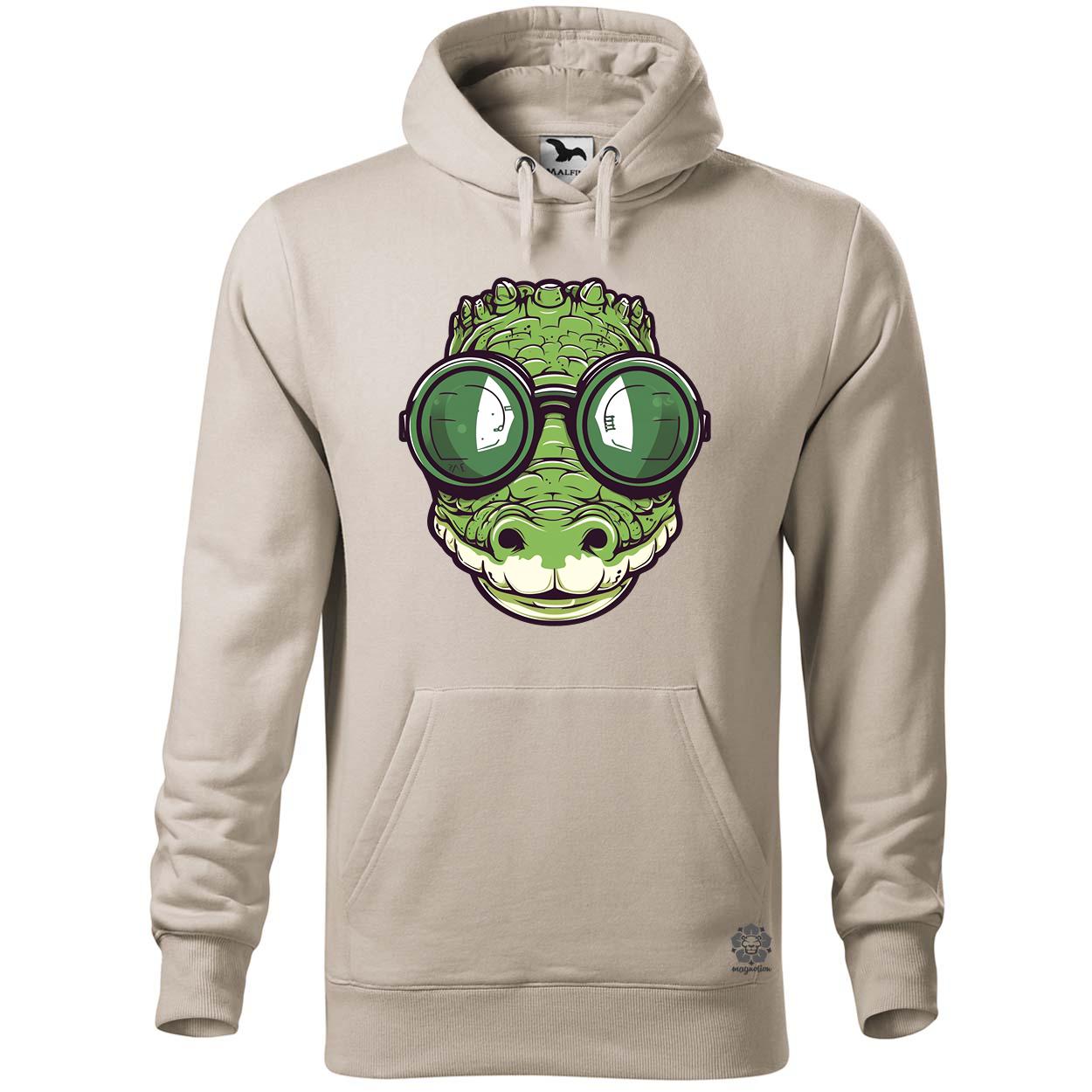 Laza krokodil v1 egyedi  pulóver 