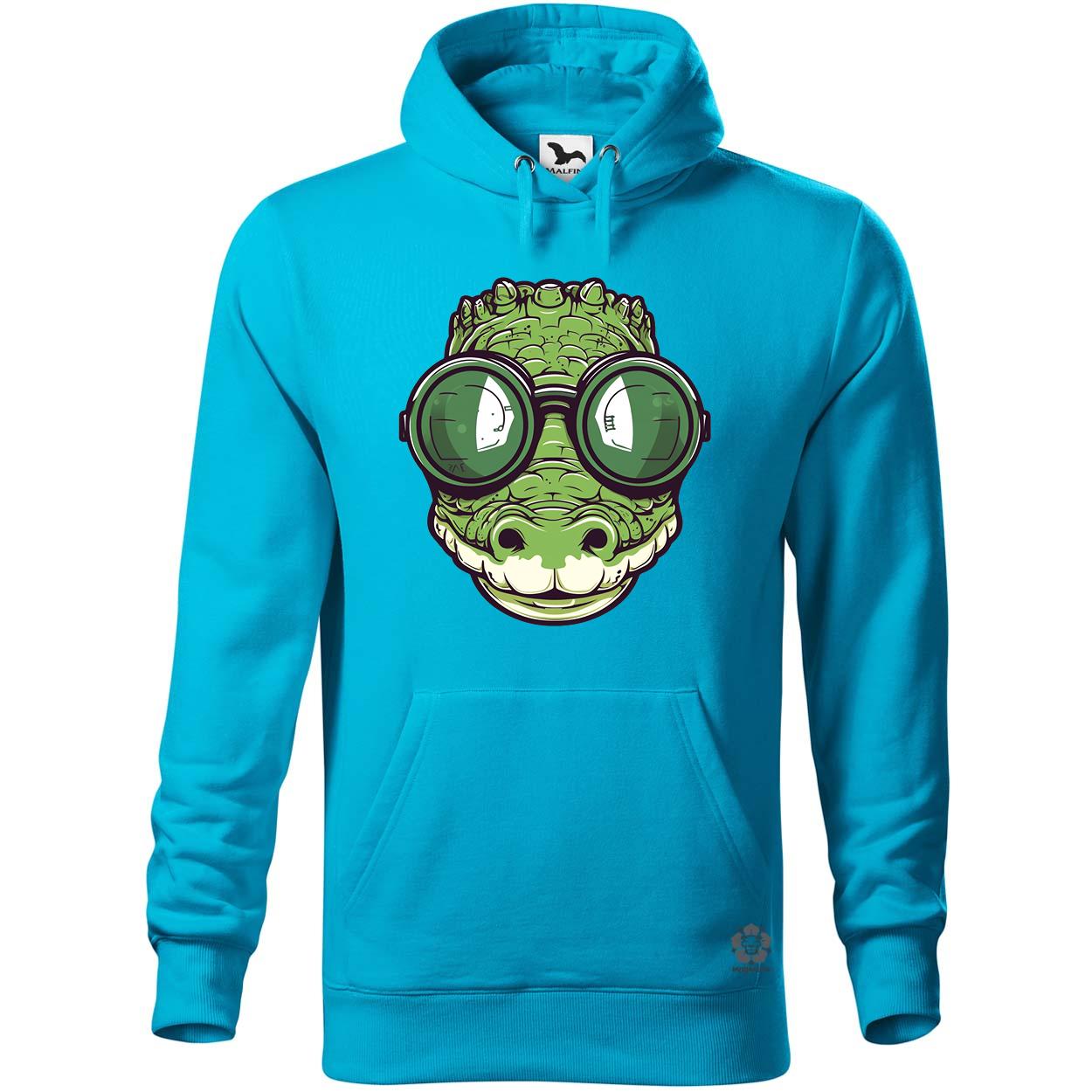 Laza krokodil v1 egyedi  pulóver 