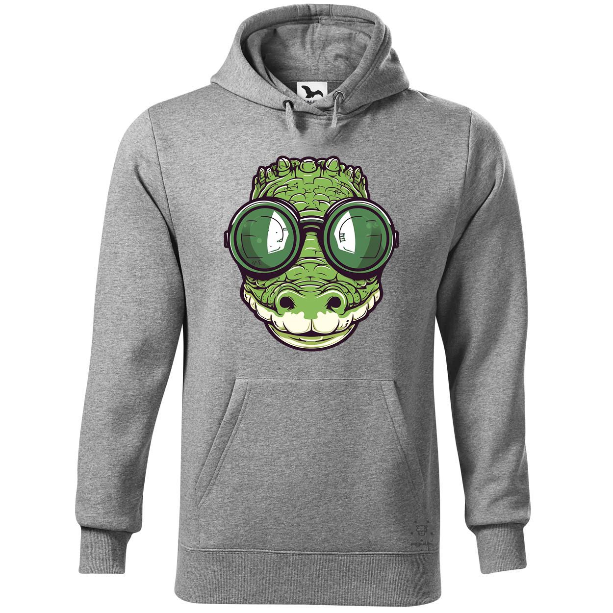 Laza krokodil v1 egyedi  pulóver 