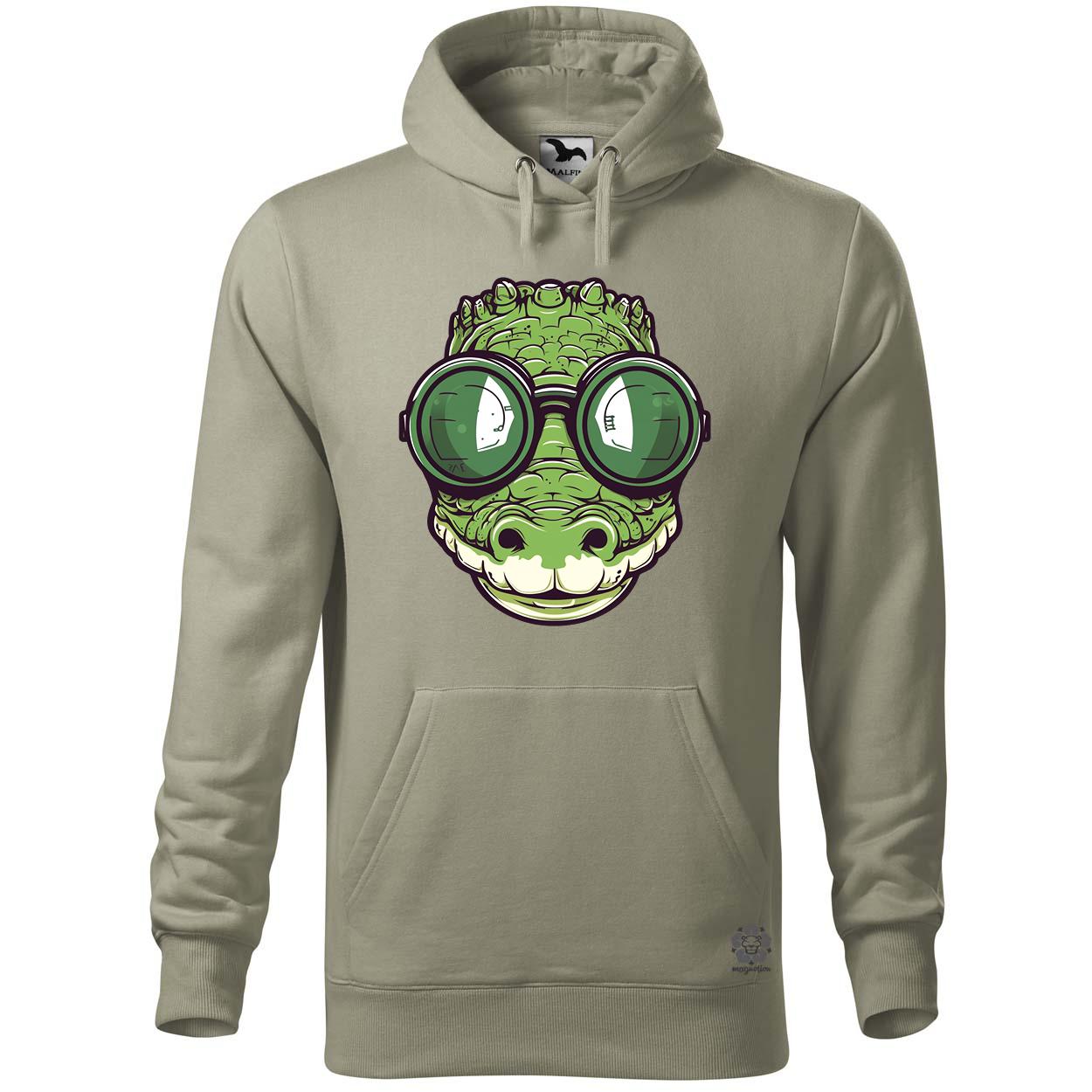 Laza krokodil v1 egyedi  pulóver 