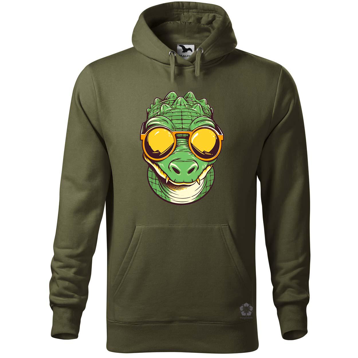 Laza krokodil v2 egyedi  pulóver 