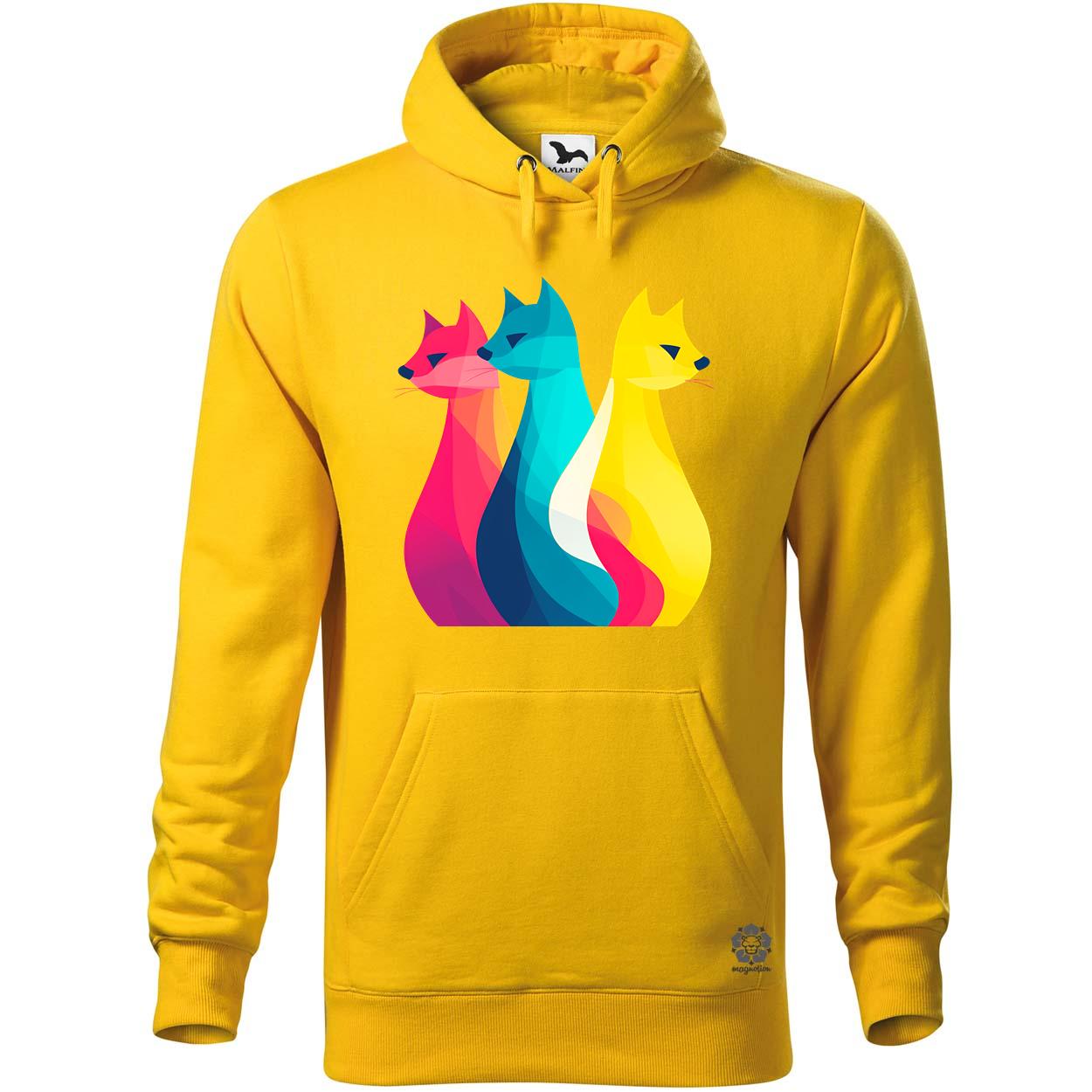 Macska sziluett v8 egyedi  pulóver 